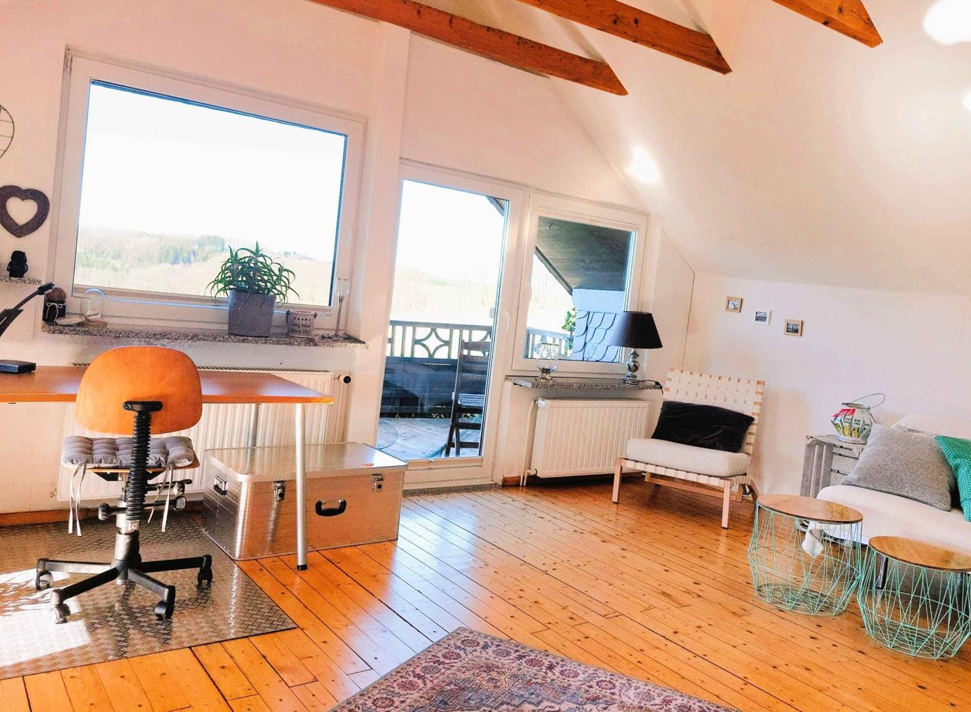 Kleines Haus Mitten In Der Natur Mit Eigener Terrasse Und Sonnenbalkon Halver Exteriér fotografie