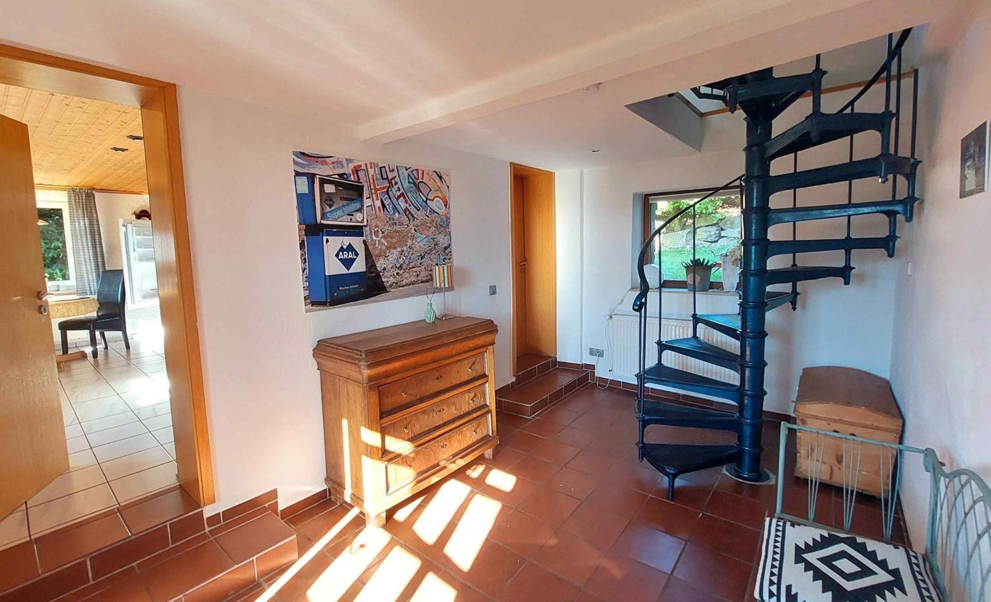 Kleines Haus Mitten In Der Natur Mit Eigener Terrasse Und Sonnenbalkon Halver Exteriér fotografie